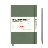 Leuchtturm1917 Leuchtturm1917 2023 Paperback B6+ Monthly Planner with Notebook -