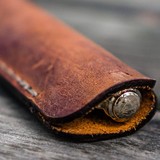 Galen Leather Galen Leather Single Fountain Pen Case/Pen Pouch -