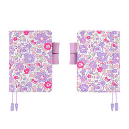 Hobonichi Hobonichi 2023 A6 Techo - Liberty Fabrics: Betsy (Neon Purple) (English Version)