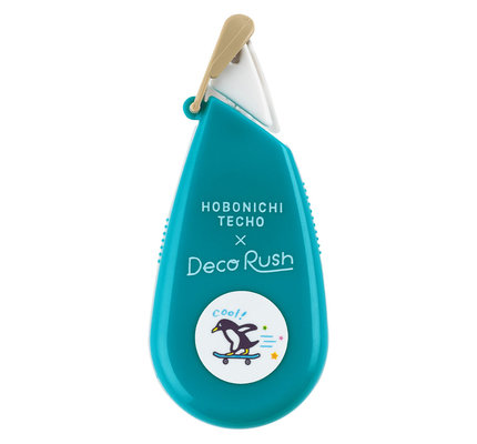 Hobonichi Hobonichi x Plus Deco Rush - Skateboard Penguin