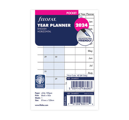 Filofax Filofax 2023 and 2024 Pocket Year Planners -