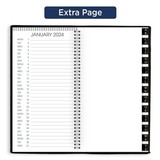 AT-A-GLANCE 2023 70-00805 Refillable Weekly Appointment Book Planner (3 1/4" x 6 1/4") - Black