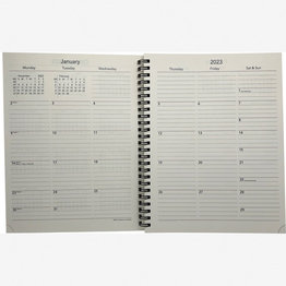 Scully Scully 2023 5045A Wirebound (5 x 8) Monthly/Weekly Refill