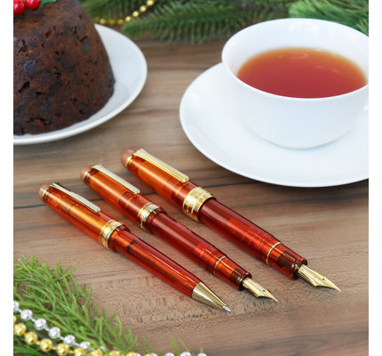 Sailor Sailor Limited Edition Professional Gear Tea Time Fountain Pen - Christmas Spice Tea
