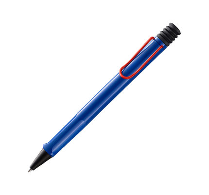 Lamy Lamy Safari Special Edition Ballpoint - Blue with Red Clip