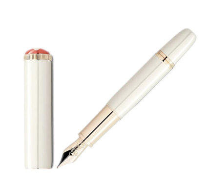 Montblanc Montblanc Heritage Rouge et Noir "Baby" Special Edition Ivory-Colored Fountain Pen -