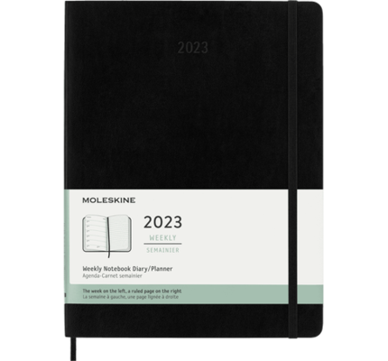 Moleskine Moleskine 2023 Extra-Large Softcover Weekly Planner (7.5 x 10)