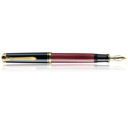 Pelikan Pelikan Souveran M400 Series Fountain Pen Black and Red