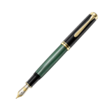 Pelikan Pelikan Souveran M1000 Series Fountain Pen Black/Green Extra Fine
