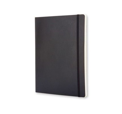 Moleskine Moleskine Classic Colored Softcover X-Large Notebook Black