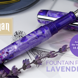 Benu Benu Limited Edition Talisman Fountain Pen - Lavender