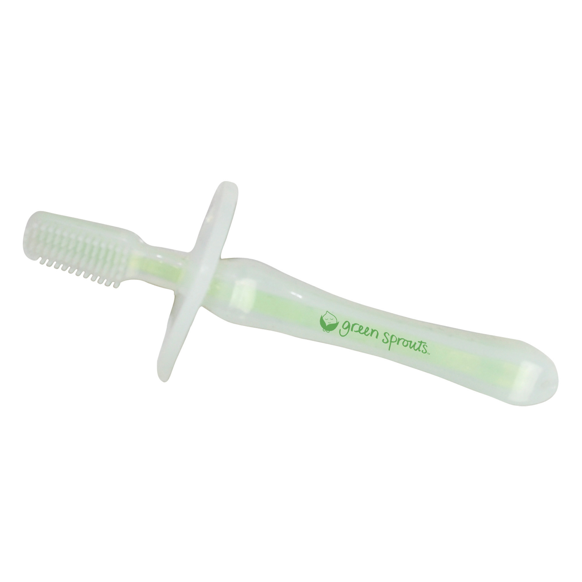 green sprouts silicone finger toothbrush