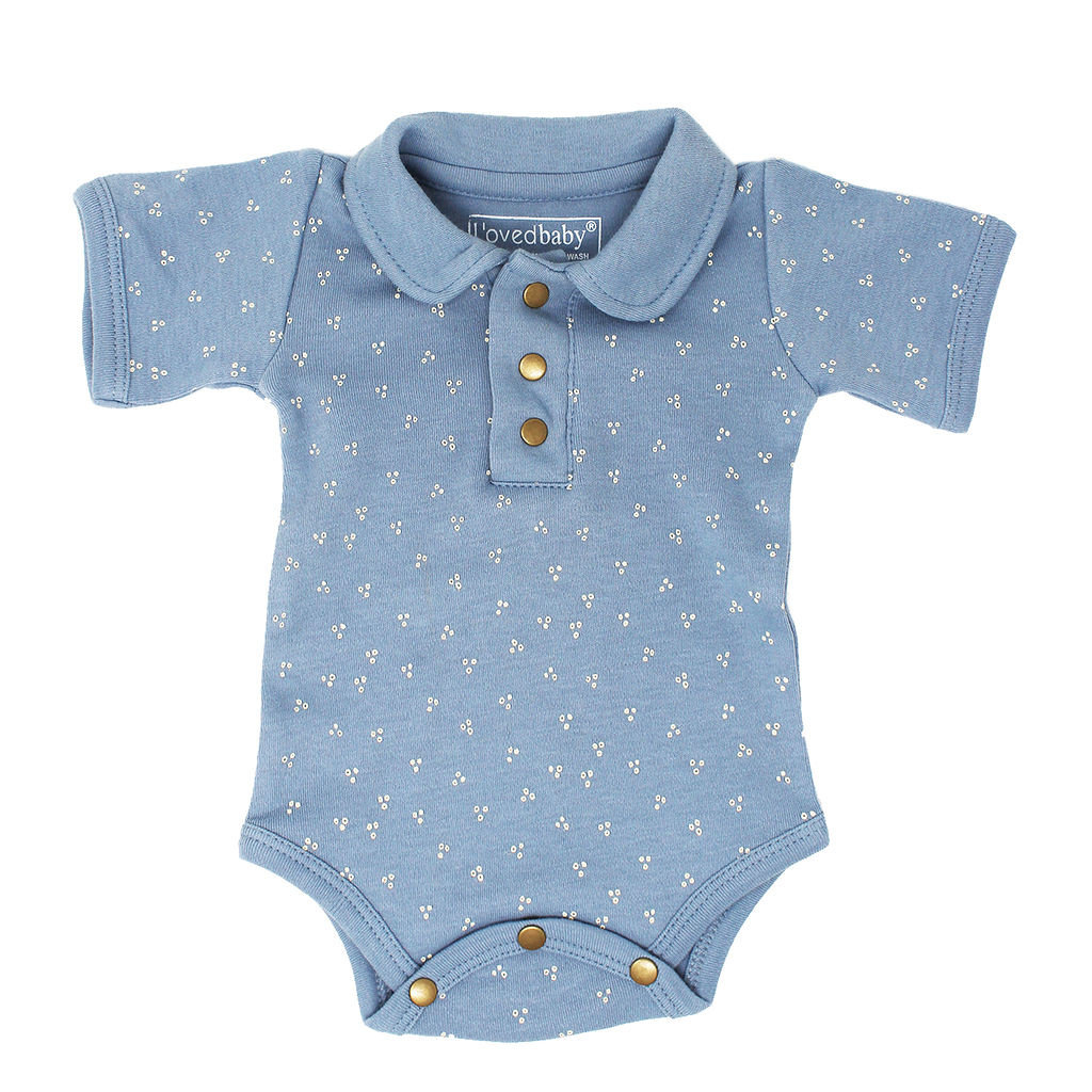 newborn polo onesie