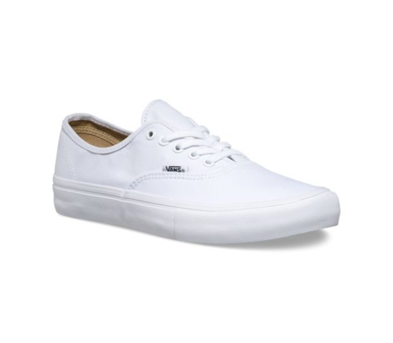 authentic vans all white