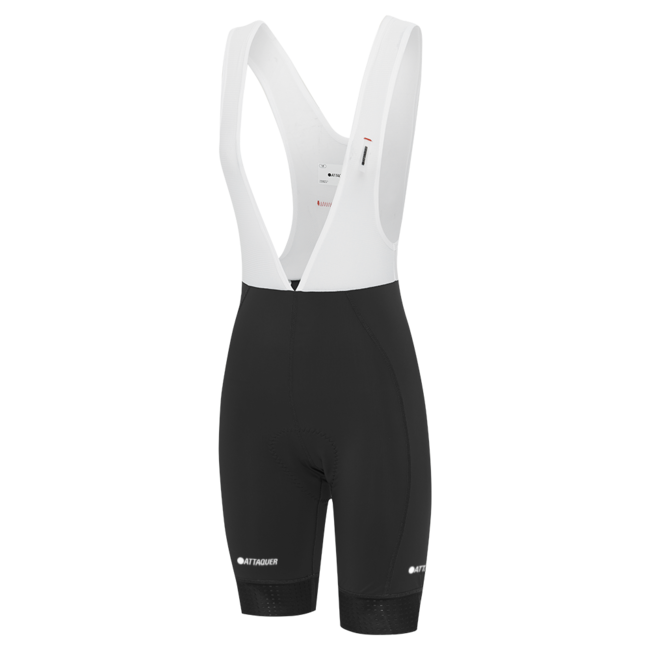 Womens A-Line Bib Shorts  Black