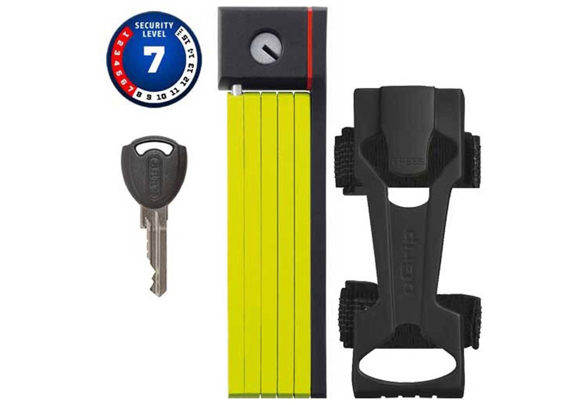Lock Abus Bordo UGrip 5700 Lime Total Rush & Swim Bike Run