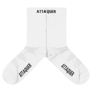 Attaquer Socks Race ULTRA+ Logo White