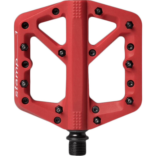 Crank Bros Stamp 1 Pedal - Large Red