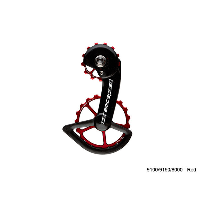 Ceramic Speed OSPW System Shimano 9100/8000 Coated - Red