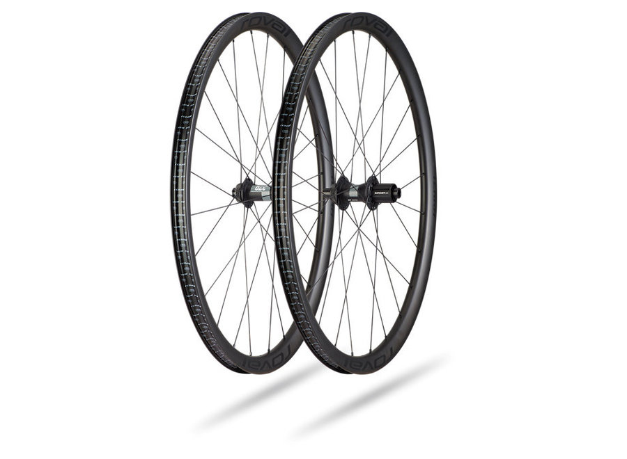 Terra C Satin Carbon/Satin Black 700C Wheelset - Shimano Freehub