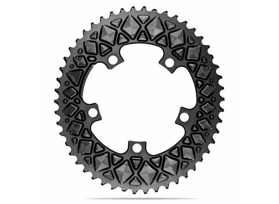 CHAINRING ABSOLUTE BLACK OVAL 50T 110BCD 2X BK