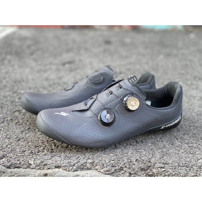 Specialized SWorks Torch Road Shoe Black Wide Fit Total Rush & Swim Bike Run