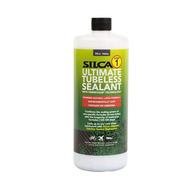 Ultimate Tubeless Sealant with Fibre Foam & Carbon 946ml STEP 1