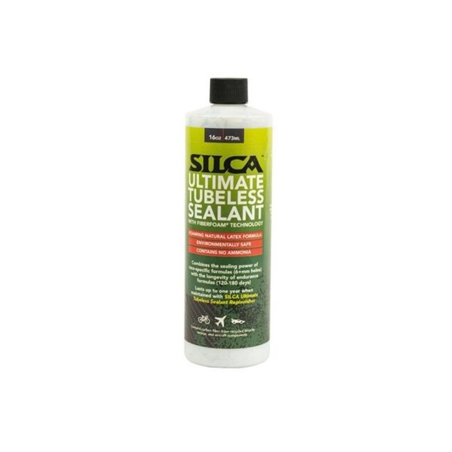 Silca Ultimate Tubeless Sealant With Fibrefoam 473ML / 16OZ STEP 1
