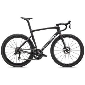 Specialized 2023 S-Works Tarmac SL7 - Dura Ace Di2 - Satin Red Onyx/Granite Over Black/Metallic White Silver