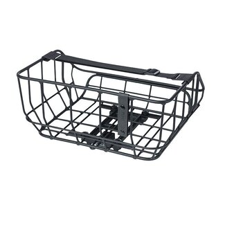 Basil Portland Rear Basket MIK Compatible 25L Black