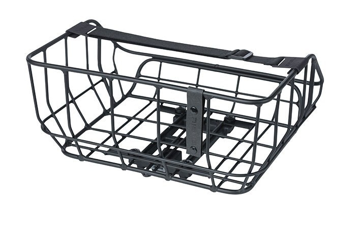 Basil Portland Rear Basket MIK Compatible 25L Black Total Rush Swim Bike Run
