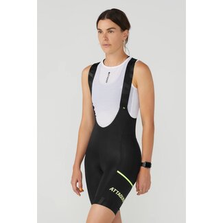 Attaquer Women's All Day Cargo Bib Black/Neon Reflective Logo