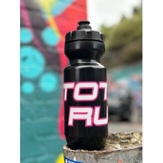 Purist Total Rush Bottle - Black/Black Lid - 2023 Logo - 550ml/22oz