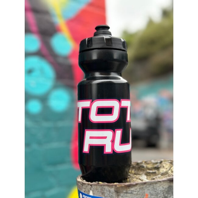 Total Rush Bottle - Black/Black Lid - 2023 Logo - 550ml/22oz
