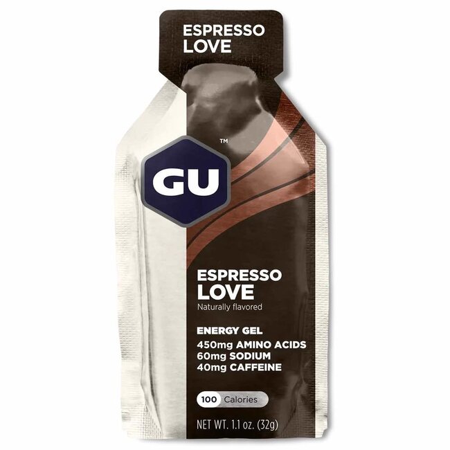 GU Espresso Love Caffeinated Energy Gel 32g