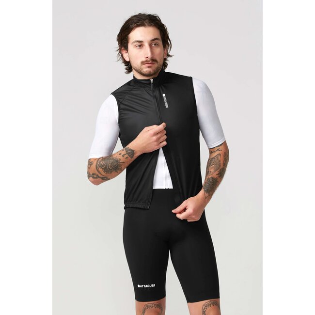 Race Rain Softshell Gilet Black