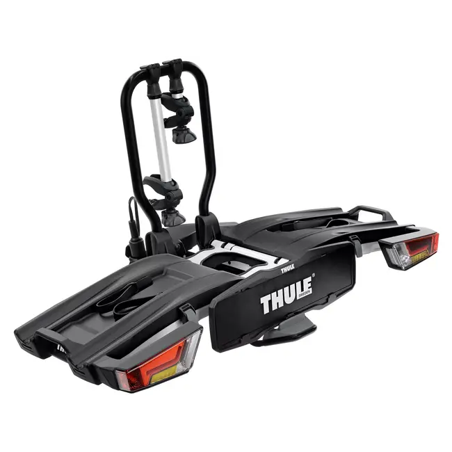 Thule EasyFold XT 2-Bike Platform Towbar Bike Rack Black/Aluminium