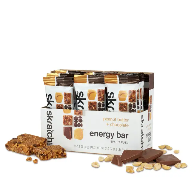 Skratch Energy Bar Sport Fuel Peanut Butter & Chocolate 50G