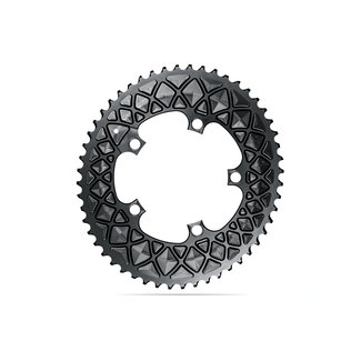 ABSOLUTE BLACK Oval PREMIUM 110BCD 5 Hole (SRAM) 2X Chainring 50T