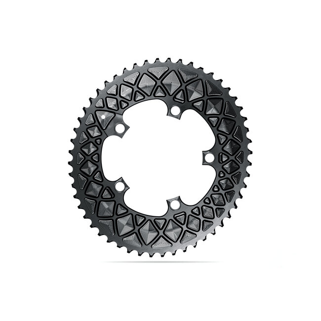 Oval PREMIUM 110BCD 5 Hole (SRAM) 2X Chainring 52T