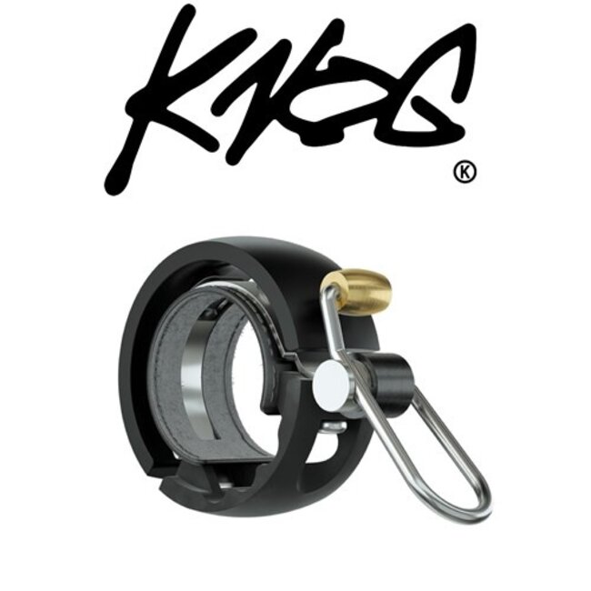 Knog Oi Bell Luxe Black - Small