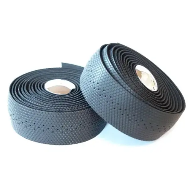 Bartape, Velo WRAP Microfibre, pin hole texture, PU, shockproof, Elastic and Non-slip, black