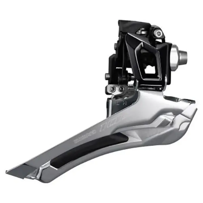 Shimano 105 FD-R7000-L 11-Speed Braze-On Down-Swing Front Derailleur, Black (pulled from new bike)