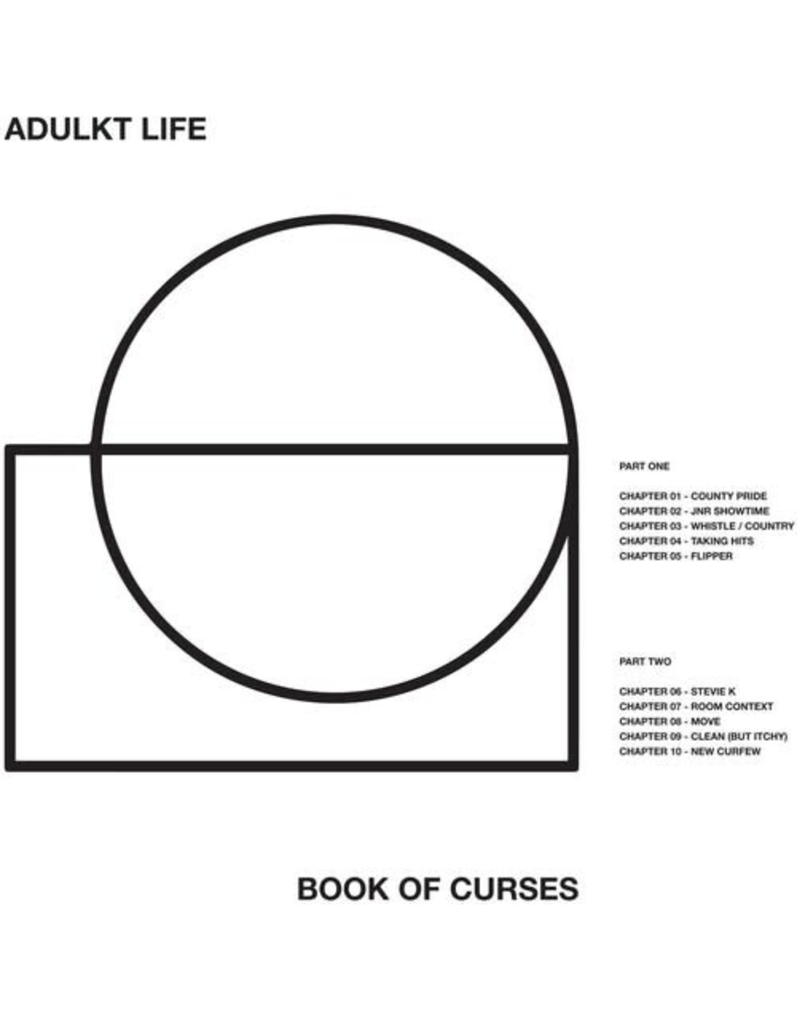 Adulkt Life / Book Of Curses (White Vinyl)