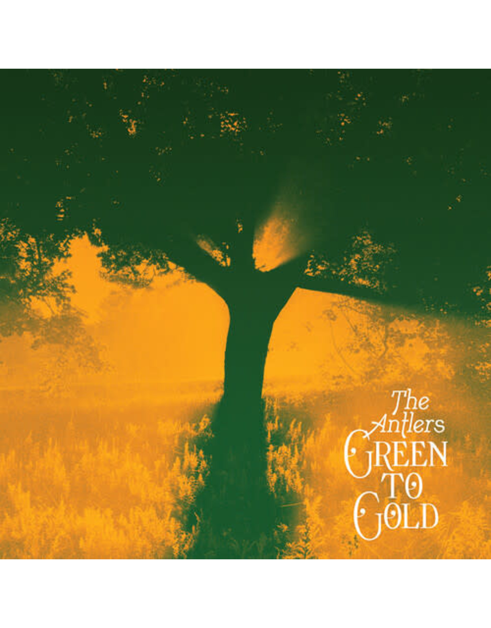 Antlers / Green to Gold  (Opaque Tan Vinyl)