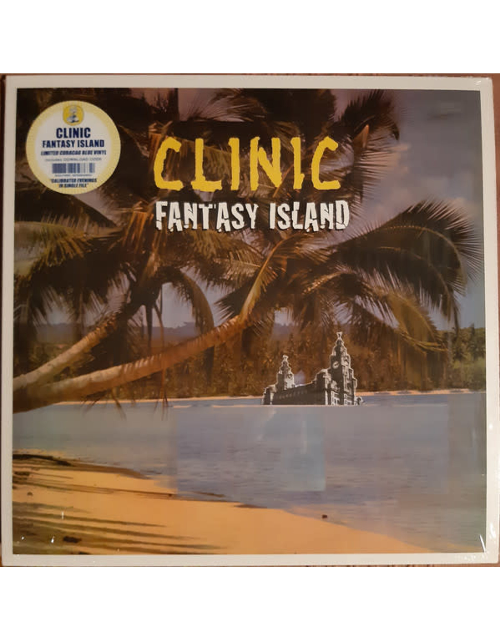 Clinic / Fantasy Island (Curacao Blue Vinyl)