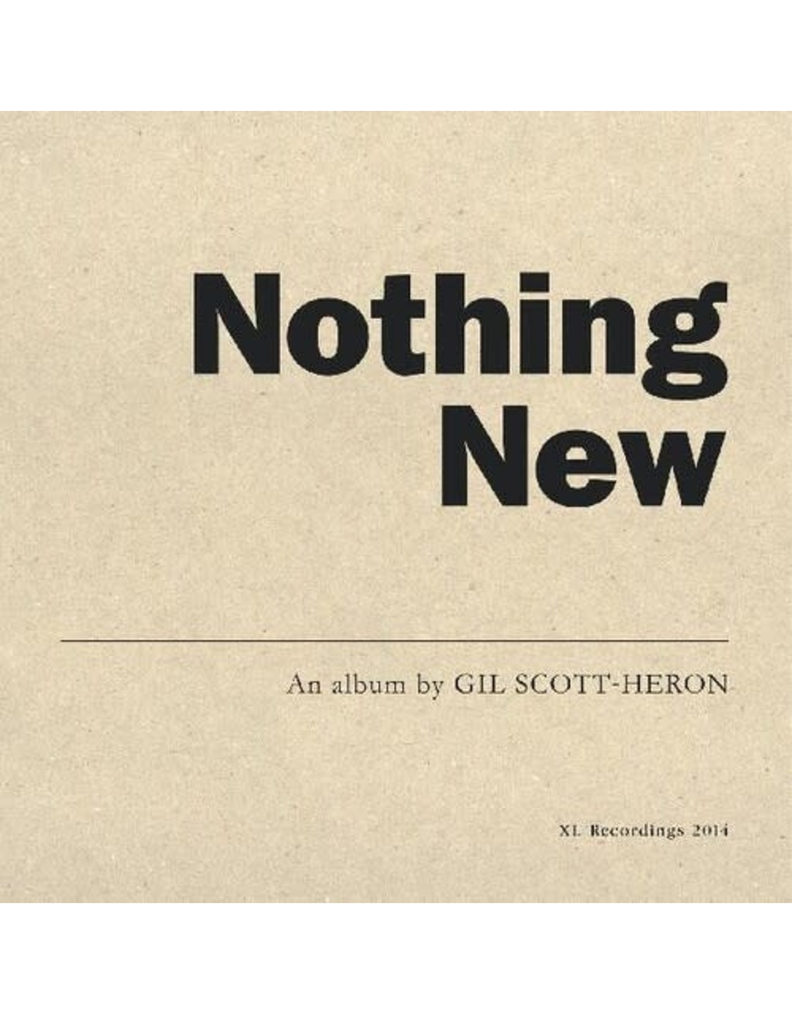 Scott-Heron, Gil / Nothin New