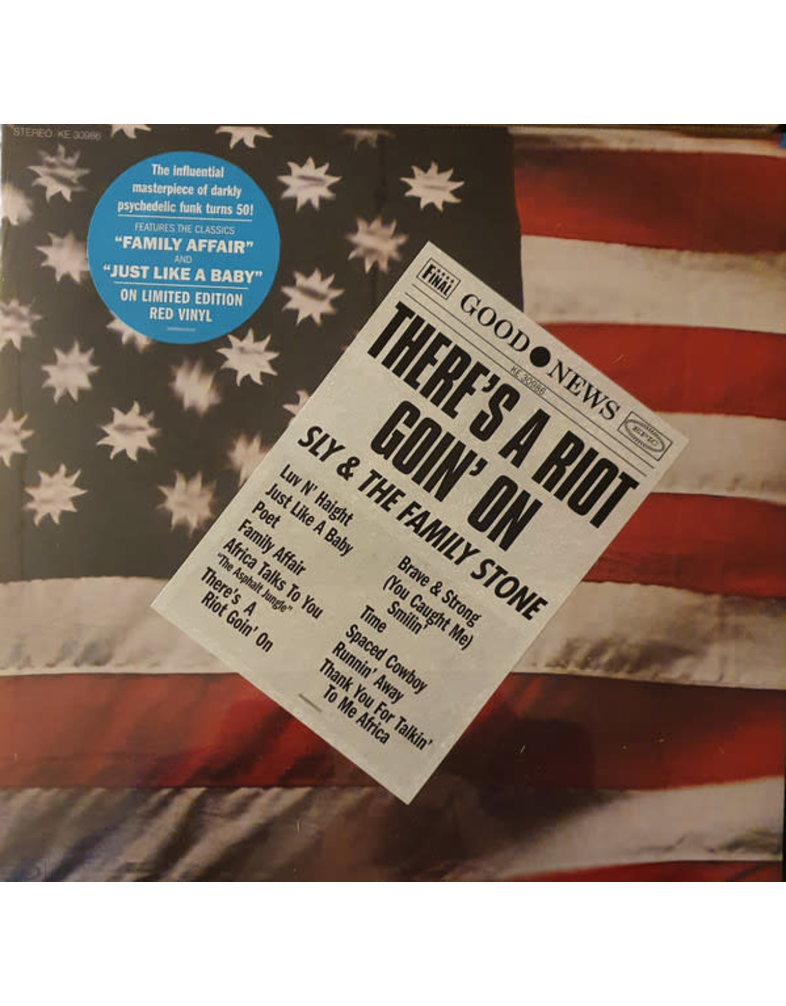 Sly & Family Stone / There's A Riot Goin' On (Red Vinyl)