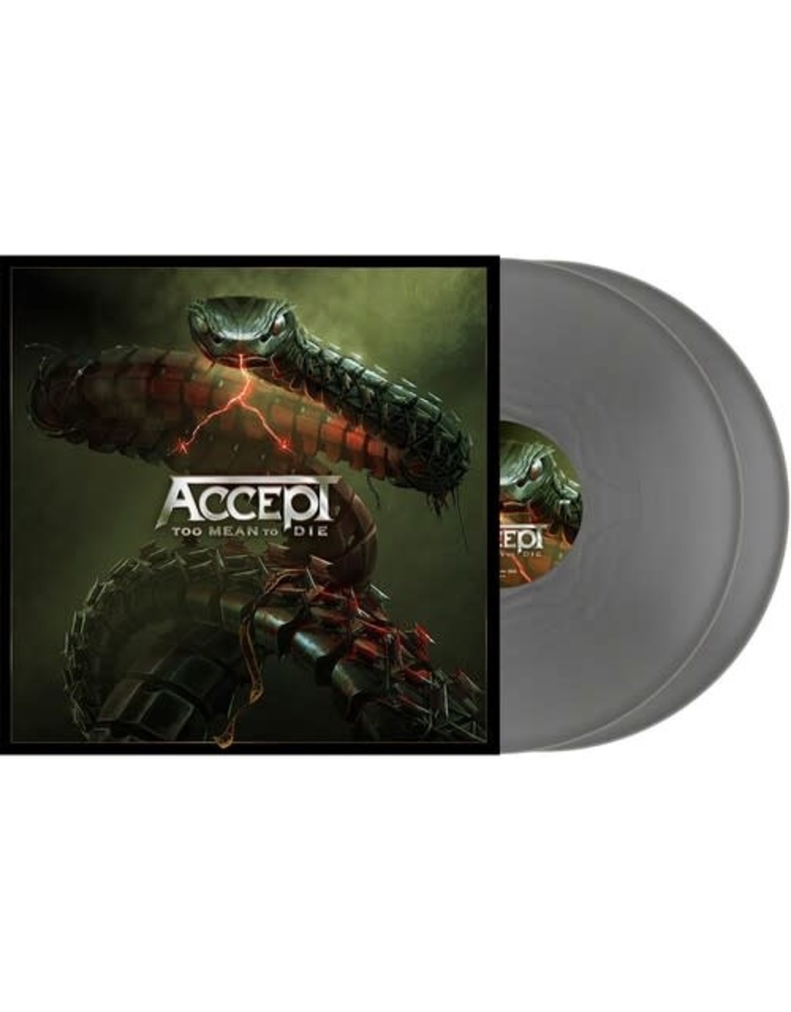 Accept / Too Mean to Die (silver vinyl)