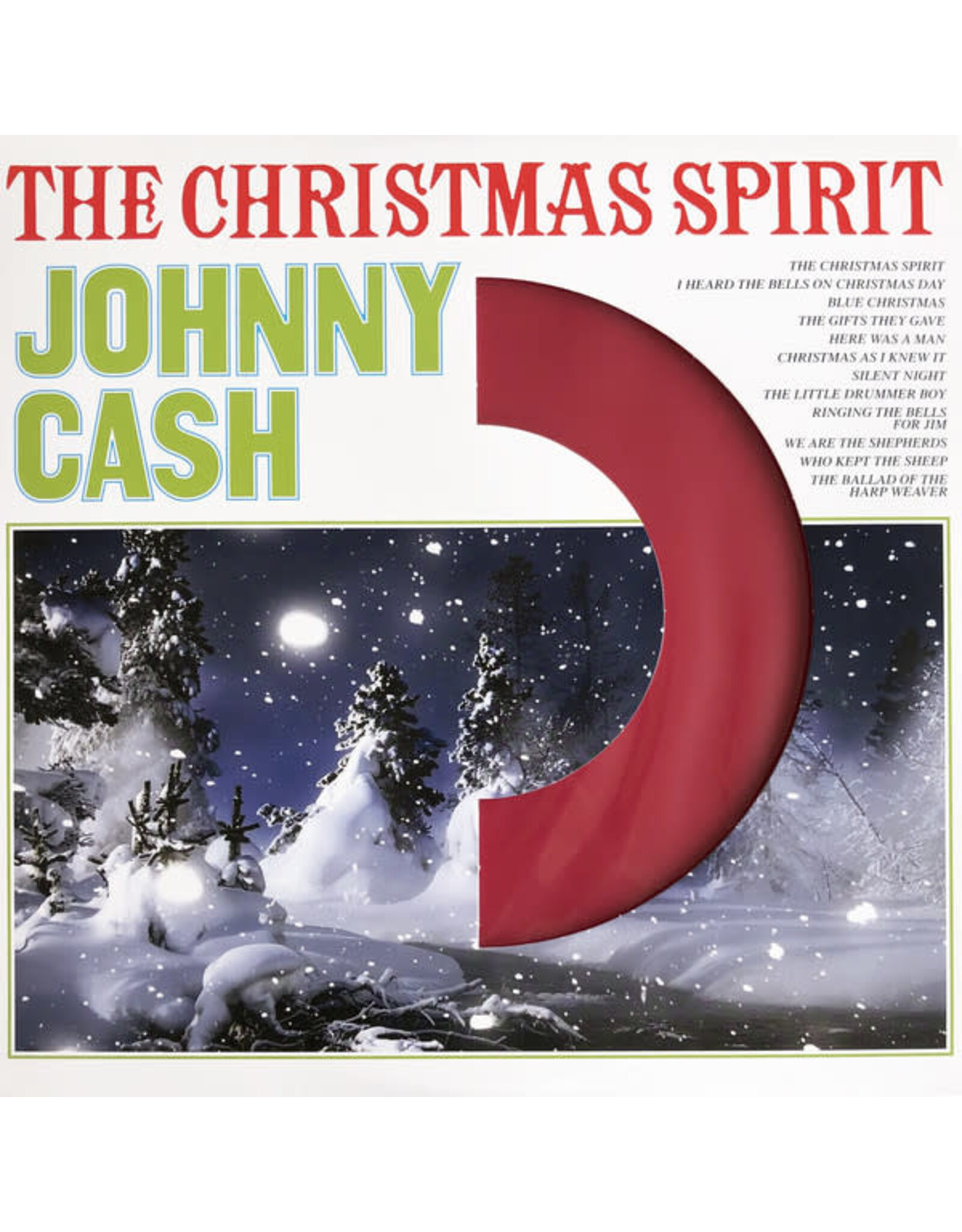 Cash, Johnny / Christmas Spirit (180g Colored Vinyl)